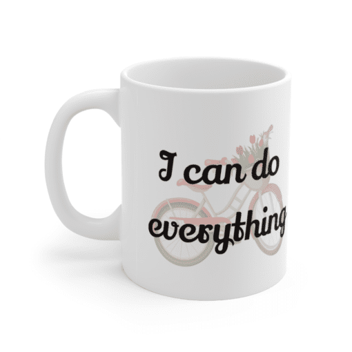 I can do everything – White 11oz Ceramic Coffee Mug (4)