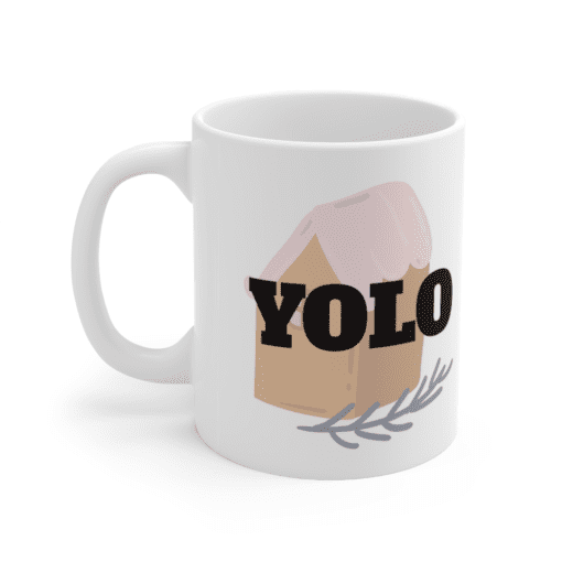 YOLO – White 11oz Ceramic Coffee Mug (4)
