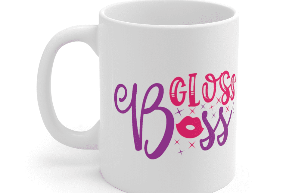 Gloss Boss – White 11oz Ceramic Coffee Mug (4)