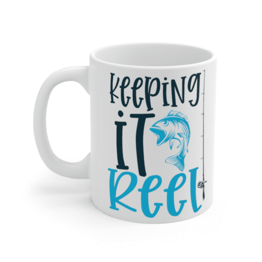 Keeping It Reel – White 11oz Ceramic Coffee Mug