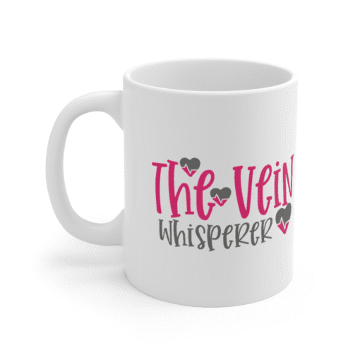 The Vein Whisperer – White 11oz Ceramic Coffee Mug