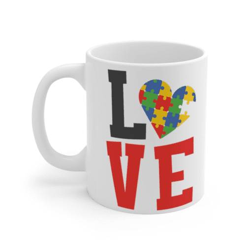 Love – White 11oz Ceramic Coffee Mug (2)