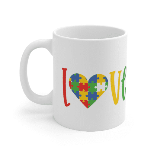 Love – White 11oz Ceramic Coffee Mug