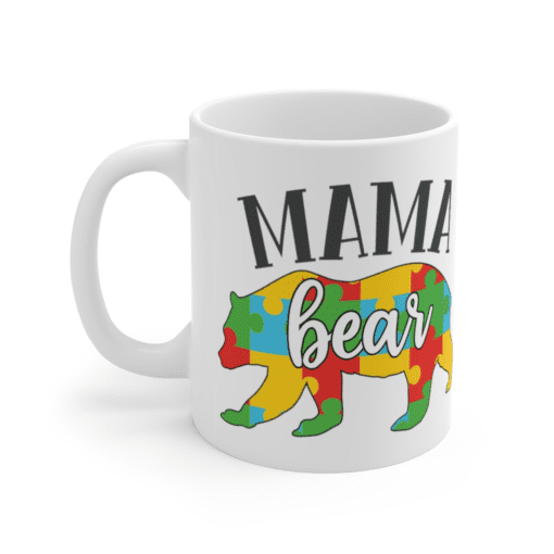 Mama Bear – White 11oz Ceramic Coffee Mug