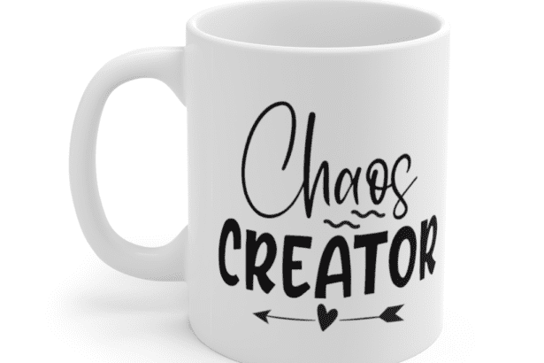 Chaos Creator – White 11oz Ceramic Coffee Mug