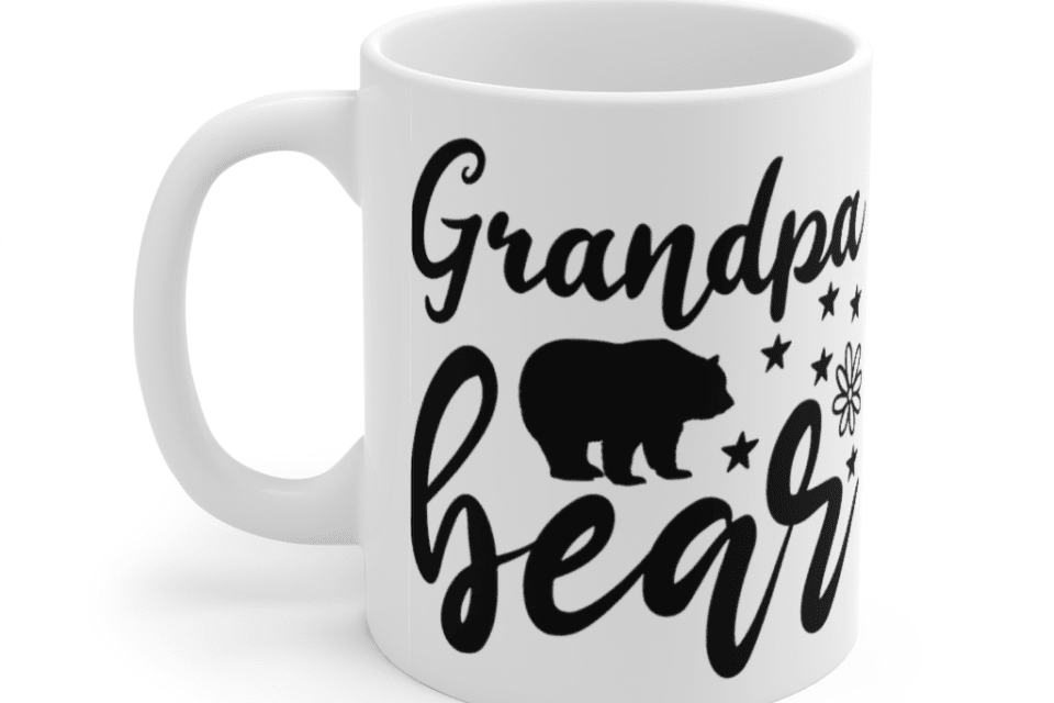 Grandpa Bear – White 11oz Ceramic Coffee Mug (2)