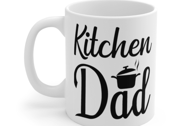 Kitchen Dad – White 11oz Ceramic Coffee Mug (2)
