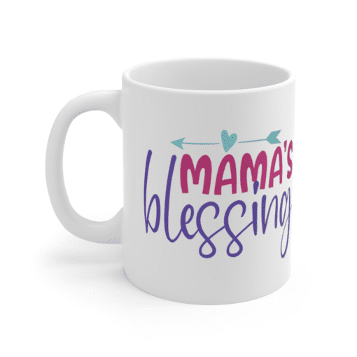 Mama’s Blessing – White 11oz Ceramic Coffee Mug