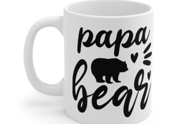 Papa Bear – White 11oz Ceramic Coffee Mug