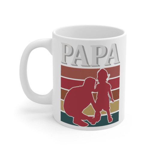 Papa – White 11oz Ceramic Coffee Mug (3)