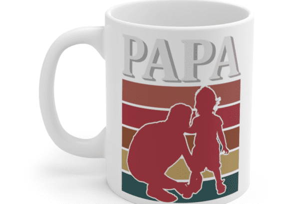 Papa – White 11oz Ceramic Coffee Mug (3)