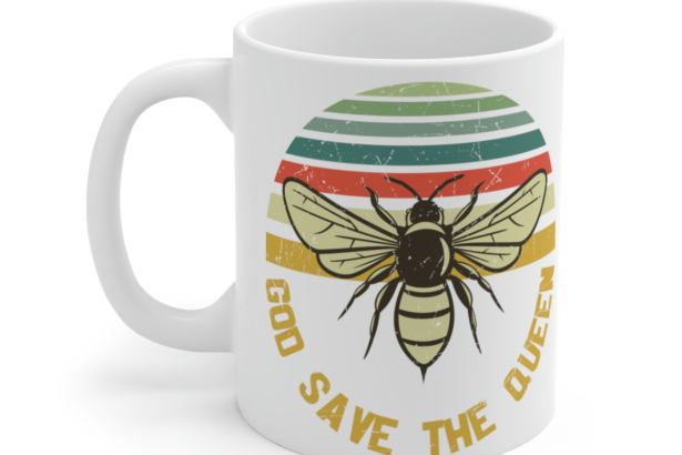 God Save the Queen – White 11oz Ceramic Coffee Mug
