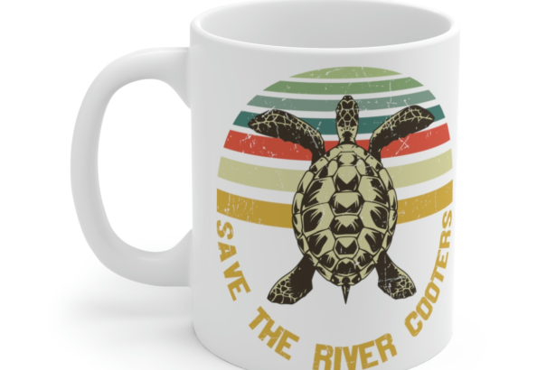 Save the River Cooters – White 11oz Ceramic Coffee Mug
