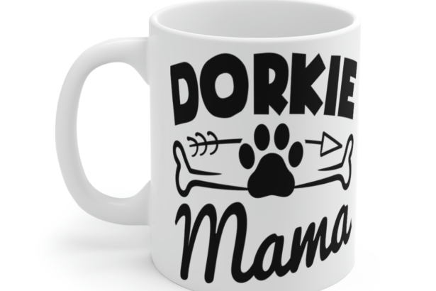 Dorkie Mama – White 11oz Ceramic Coffee Mug