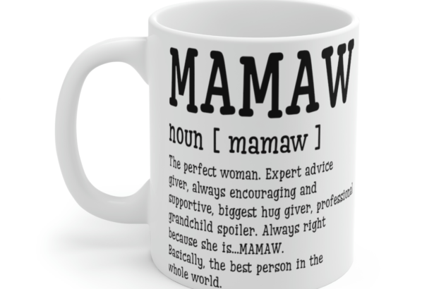 Mamaw – White 11oz Ceramic Coffee Mug