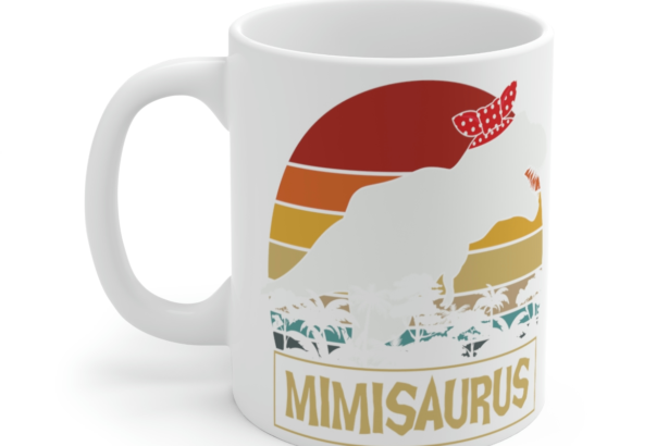 Mimisaurus – White 11oz Ceramic Coffee Mug