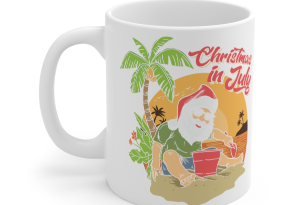 Christmas in July – White 11oz Ceramic Coffee Mug 12