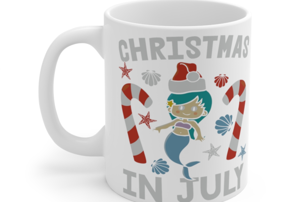 Christmas in July – White 11oz Ceramic Coffee Mug 9