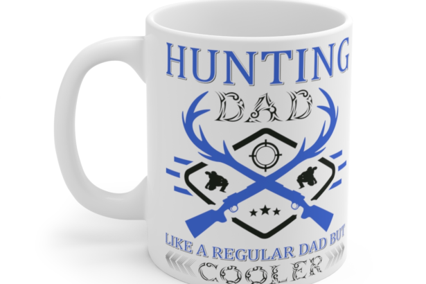 Hunting Dad – White 11oz Ceramic Coffee Mug