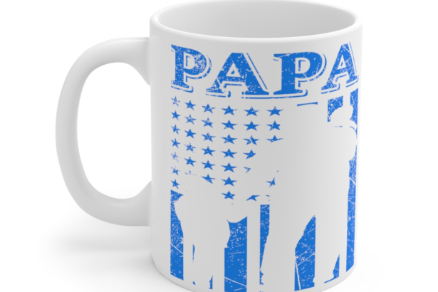 Papa – White 11oz Ceramic Coffee Mug 4