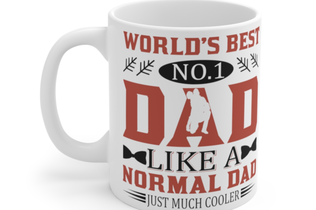 World’s Best Dad – White 11oz Ceramic Coffee Mug 8