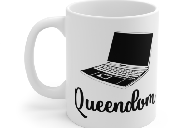 Queendom – White 11oz Ceramic Coffee Mug 5