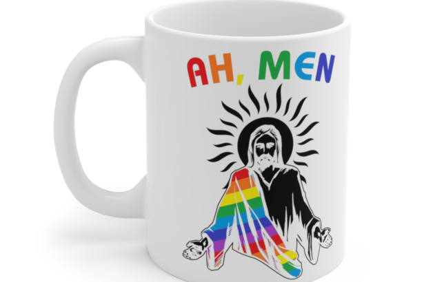Ah Men – White 11oz Ceramic Coffee Mug