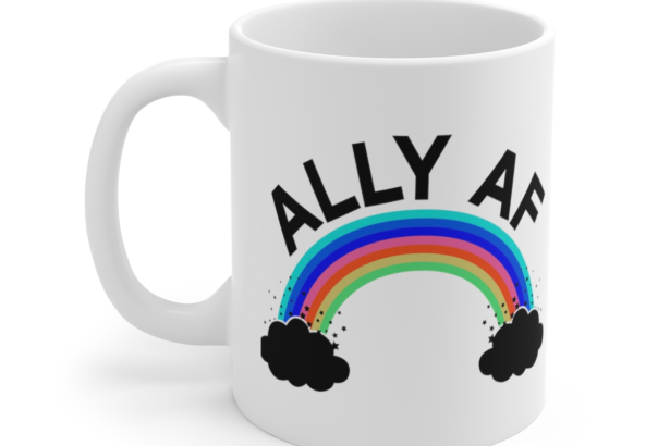 Ally AF – White 11oz Ceramic Coffee Mug