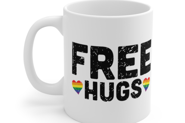 Free Hugs – White 11oz Ceramic Coffee Mug