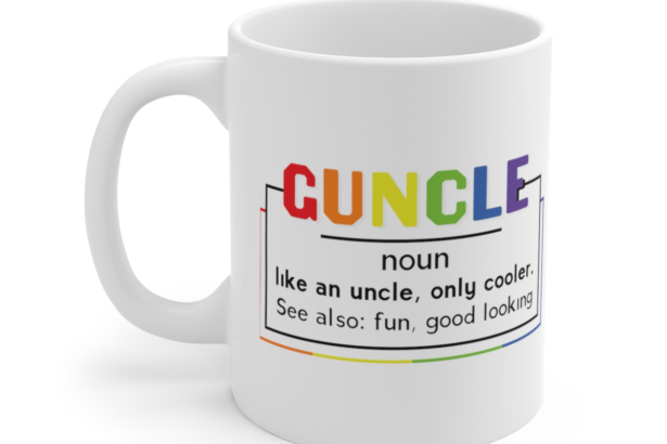 Guncle – White 11oz Ceramic Coffee Mug