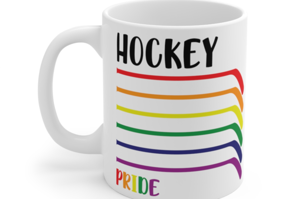 Hockey Pride – White 11oz Ceramic Coffee Mug