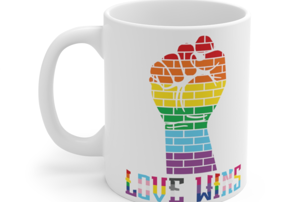 Love Wins – White 11oz Ceramic Coffee Mug