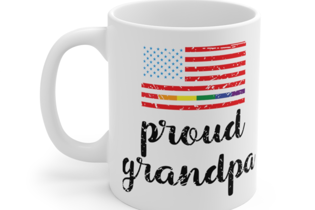 Proud Grandpa – White 11oz Ceramic Coffee Mug