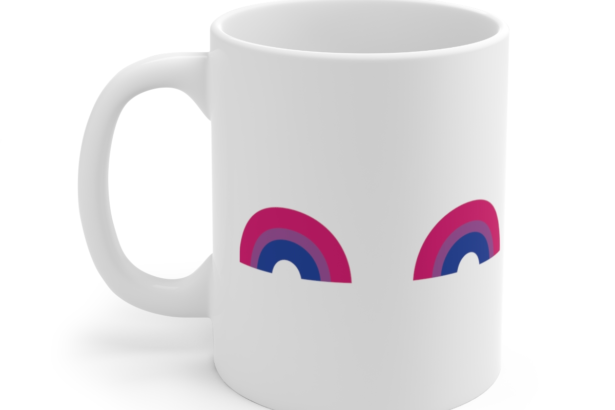 Rainbows – White 11oz Ceramic Coffee Mug 2