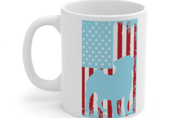 American Bulldog – White 11oz Ceramic Coffee Mug