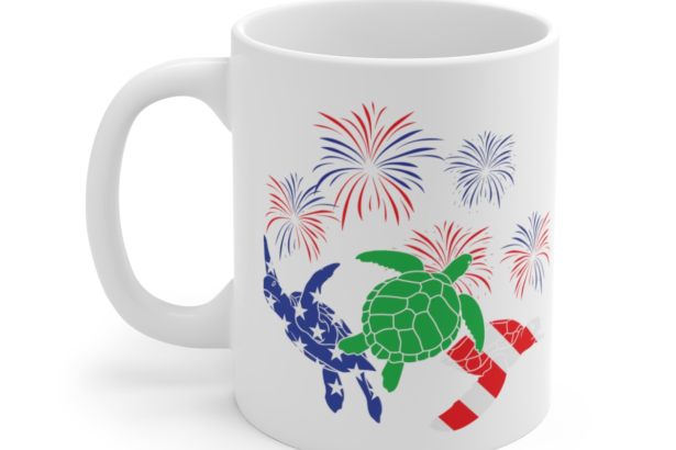 American Turtles – White 11oz Ceramic Coffee Mug