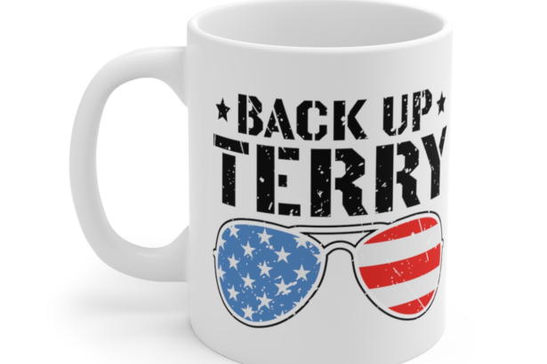 Back Up Terry – White 11oz Ceramic Coffee Mug