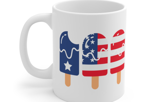 Fourth of July – White 11oz Ceramic Coffee Mug 3