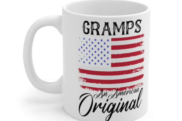 Gramps An American Original – White 11oz Ceramic Coffee Mug