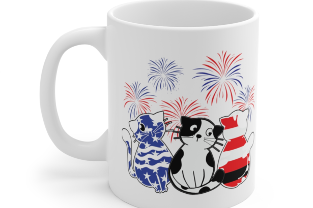 USA Cats – White 11oz Ceramic Coffee Mug