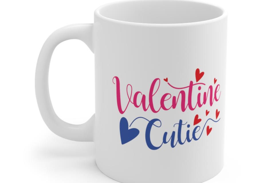Valentine Cutie – White 11oz Ceramic Coffee Mug 2