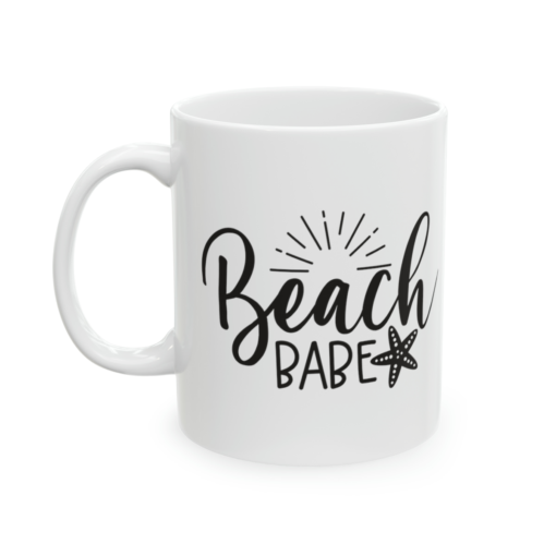 Beach Babe – White 11oz Ceramic Coffee Mug