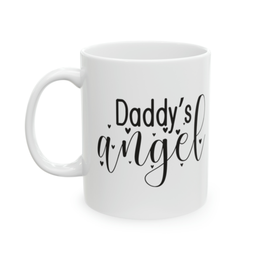 Daddy’s Angel – White 11oz Ceramic Coffee Mug