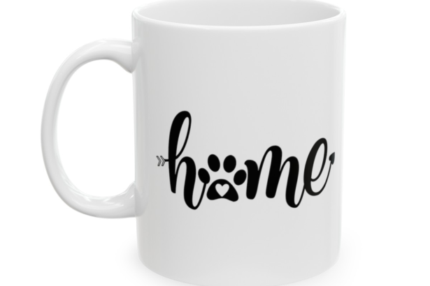 Home – White 11oz Ceramic Coffee Mug