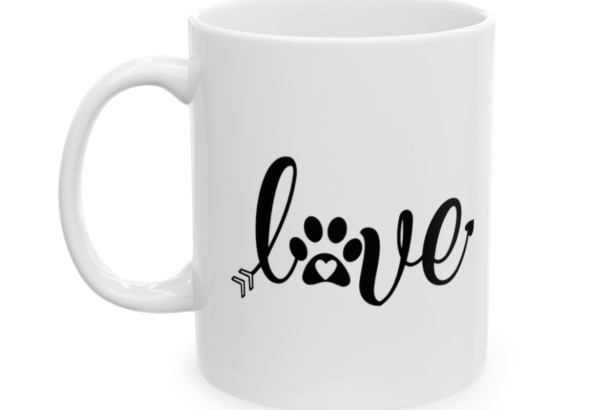 Love – White 11oz Ceramic Coffee Mug 10