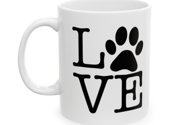 Love – White 11oz Ceramic Coffee Mug 9